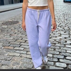 Brandy Melville lilac purple sweatpants one size